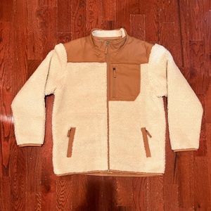 men’s Duluth Trading CoSherpa coat, size large
